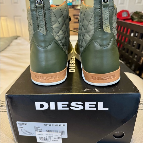 Diesel Men’s Diamond Tarmac Sneakers size 11 - Picture 2 of 10